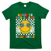 Goodbye 2nd Grade Hello Summer Last Day Of School T-Shirt - Green