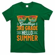 Goodbye 3rd Grade Hello Summer Third Grade T-Shirt - Green