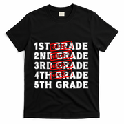 Goodbye 4th Grade Graduation Last Day School Hello 5th Grade T-Shirt - Black