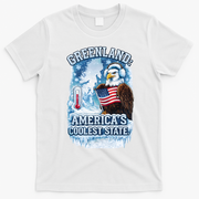 Greenland 51st America's Coolest State T-Shirt - White