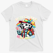 Graduation Bye Bye 6th Grade Hello 7th Grade Hello Summer Gift T-Shirt - White