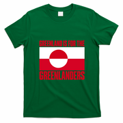 Greenland Belongs To Greenlanders T-Shirt - Irish Green