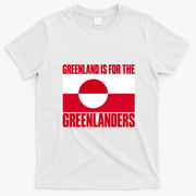 Greenland Belongs To Greenlanders T-Shirt - White