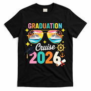Graduation Cruise 2026 Senior Trip T-Shirt - Black