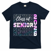 Graduation Class Of 2026 Senior Grad T-Shirt - Navy