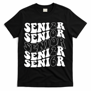 Graduation Class Of 2026 Seniors T-Shirt - Black