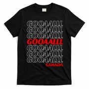 GOOOOALLL Canada Soccer Fan Apparel for Game Day T-Shirt - Black