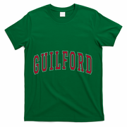 Guilford Connecticut Souvenir College T-Shirt - Green