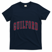 Guilford Connecticut Souvenir College T-Shirt - Navy