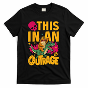 Goddammit Donut Book Lover This In An Outrage T-Shirt - Black