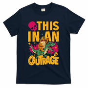 Goddammit Donut Book Lover This In An Outrage T-Shirt - Navy