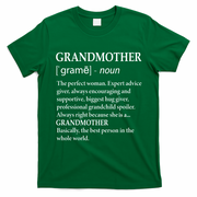 Grandmother Definition Funny Grandma T-Shirt - Irish Green