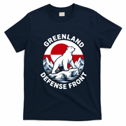 Greenland Defense Front T-Shirt - Navy Blue