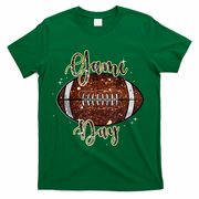 Game Day Football Bling Bling Football Lover Fall Autumn T-Shirt - Green