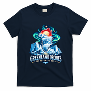 Greenland Decides The Future Is Ours T-Shirt - Navy Blue