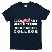 Goodbye Elementary 5th Grade Graduate 6th Grade Graduation T-Shirt - Navy