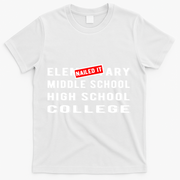 Goodbye Elementary 5th Grade Graduate 6th Grade Graduation T-Shirt - White