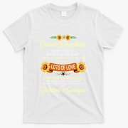 Granddaughter Graduation Grandparents From Grandma & Grandpa T-Shirt - White