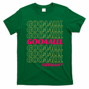 Gooaall! Germany Soccer Apparel For Fans German T-Shirt - Irish Green