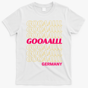 Gooaall! Germany Soccer Apparel For Fans German T-Shirt - White