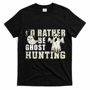 Ghost Hunter Gift Boo Spooky Halloween T-Shirt - Black
