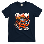 Ghoul-Aid Halloween Spooky Parties Funny Spoof T-Shirt - Navy Blue