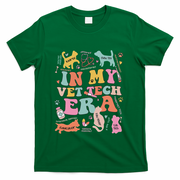 Groovy In My Vet Tech Era Monogrammed Veterinarian Grad T-Shirt - Green
