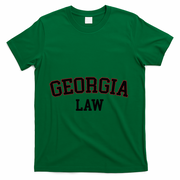Georgia Law Georgia Bar Graduate Gift Lawyer College T-Shirt - Green