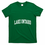 Great Lake Ontario Travel T-Shirt - Irish Green