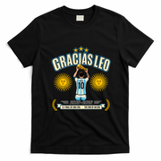 Gracias Messi 10 Retirement The End Of An Era Soccer T-Shirt - Black