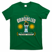 Gracias Messi 10 Retirement The End Of An Era Soccer T-Shirt - Irish Green