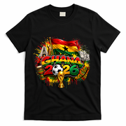 GHANA North America Soccer Tournament 2026 T-Shirt - Black