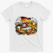 GERMANY North America Soccer Tournament 2026 T-Shirt - White