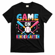 Game On Kindergarten Baseball Students Teachers T-Shirt - Black