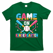 Game On Kindergarten Baseball Students Teachers T-Shirt - Irish Green