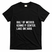 Gulf Of Mexico Kennedy Center Lake Ontario T-Shirt - Black