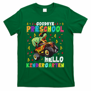 Goodbye PreK Hello Kindergarten Here I Come Graduation T-Shirt - Green