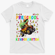Goodbye PreK Hello Kindergarten Here I Come Graduation T-Shirt - White