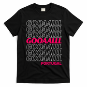 GOOOAAALLL Portugal Soccer Fan Apparel Goal T-Shirt - Black
