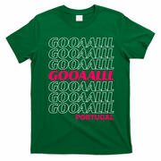 GOOOAAALLL Portugal Soccer Fan Apparel Goal T-Shirt - Irish Green