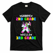 Goodbye Second Grade Hello Third Grade T-Shirt - Black