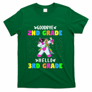 Goodbye Second Grade Hello Third Grade T-Shirt - Green