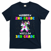 Goodbye Second Grade Hello Third Grade T-Shirt - Navy
