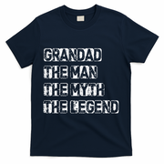 Grandad The Man Myth Legend T-Shirt - Navy