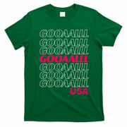 GOOAAALLL USA Soccer Fans Goal T-Shirt - Irish Green
