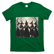 Girls Will Be Girls Halloween Witch T-Shirt - Irish Green