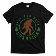 Hide And Seek Champion Sasquatch Big Foot T-Shirt - Black