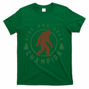 Hide And Seek Champion Sasquatch Big Foot T-Shirt - Green