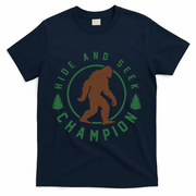 Hide And Seek Champion Sasquatch Big Foot T-Shirt - Navy