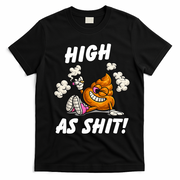 High As Shit T-Shirt - Black